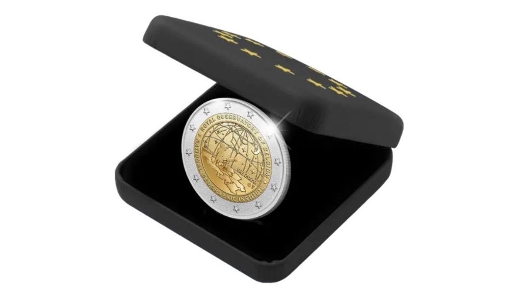 2 euro België “200 jaar Sterrenwacht’’ Reverse Proof 2026, Verzenden, België, 2 euro, Losse munt