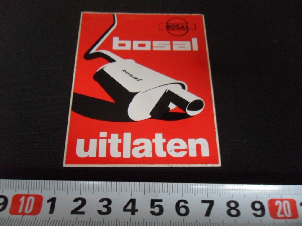 sticker BOSAL uitlaten LH224 *, Ophalen of Verzenden, Zo goed als nieuw