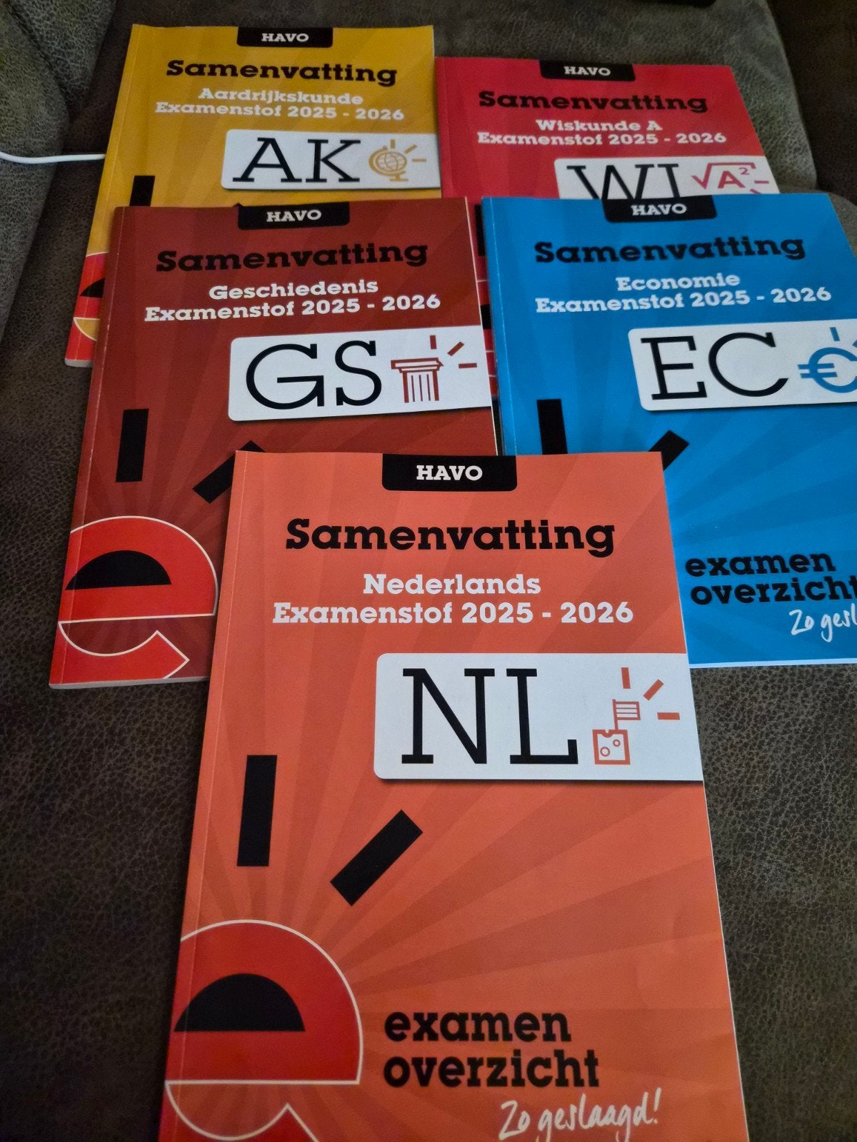 Examenoverzicht Havo samenvatting 2025-2026, Ophalen of Verzenden, Zo goed als nieuw