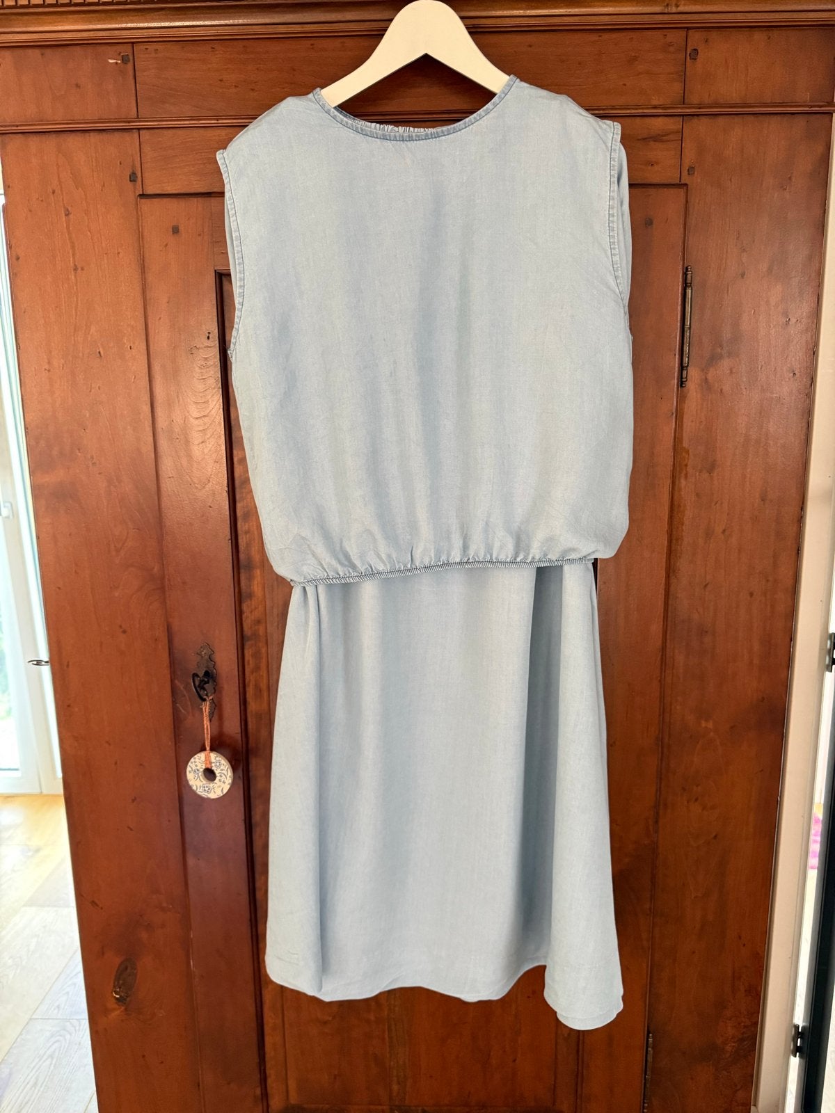 Azzurro denim set, maat M, Blauw, Maat 42/44 (L), Ophalen of Verzenden, Zo goed als nieuw
