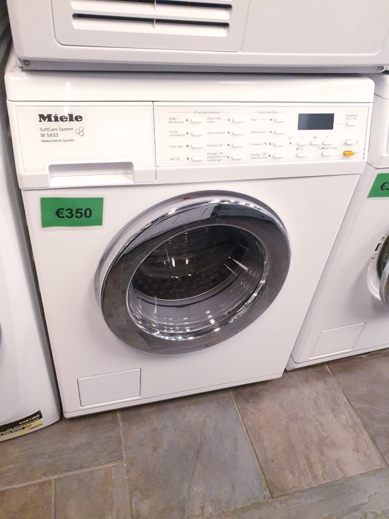 wasmachine miele 7kg 1600tpm A+++ INC GARANTIE, Witgoed en Apparatuur, Wasmachines, Ophalen, Zo goed als nieuw, Voorlader, 85 tot 90 cm