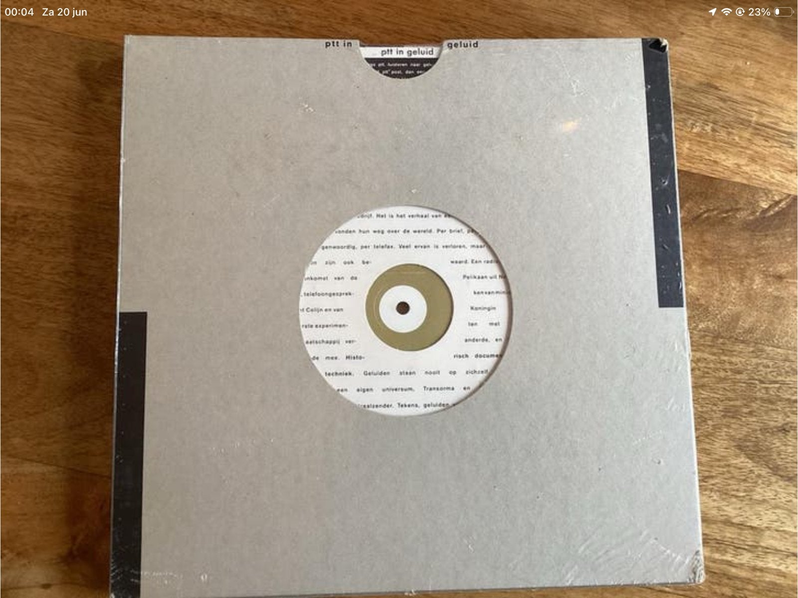 PTT in tekst en beeld - Zeldzame Vinyl Boxset (1989) met LP, Ophalen of Verzenden, Zo goed als nieuw
