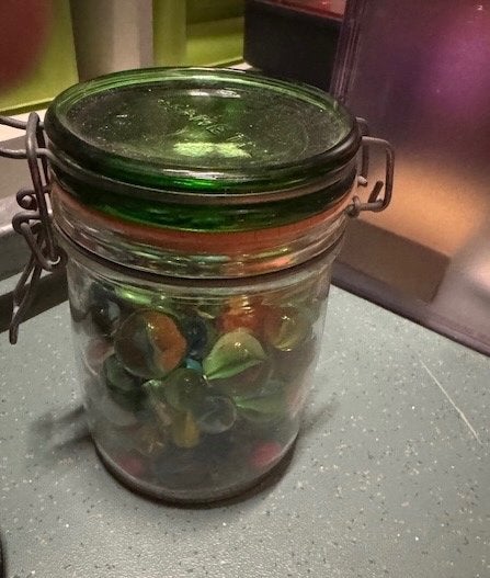 Weckfles, Huis en Inrichting, Keuken | Keukenbenodigdheden, Voorraadpot, Ophalen of Verzenden, Zo goed als nieuw, Glas