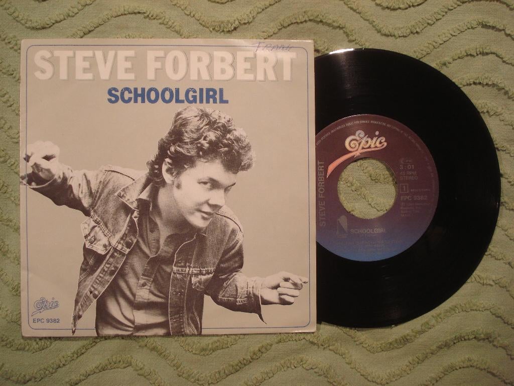 Steve Forbert 7" Vinyl Single: ‘Schoolgirl’ (Nederland), Ophalen of Verzenden, Zo goed als nieuw, Pop