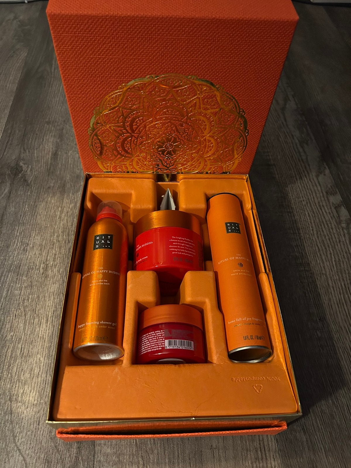 Happy Buddha giftset large, Ophalen of Verzenden, Nieuw, Overige typen