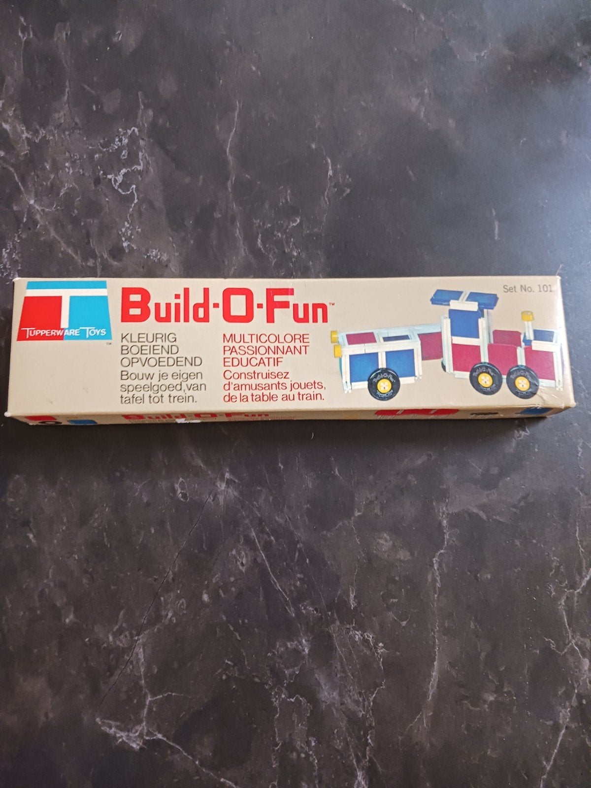 Vintage Tupperware Build-O-Fun Set No. 101, Ophalen of Verzenden, Gebruikt, Overige merken