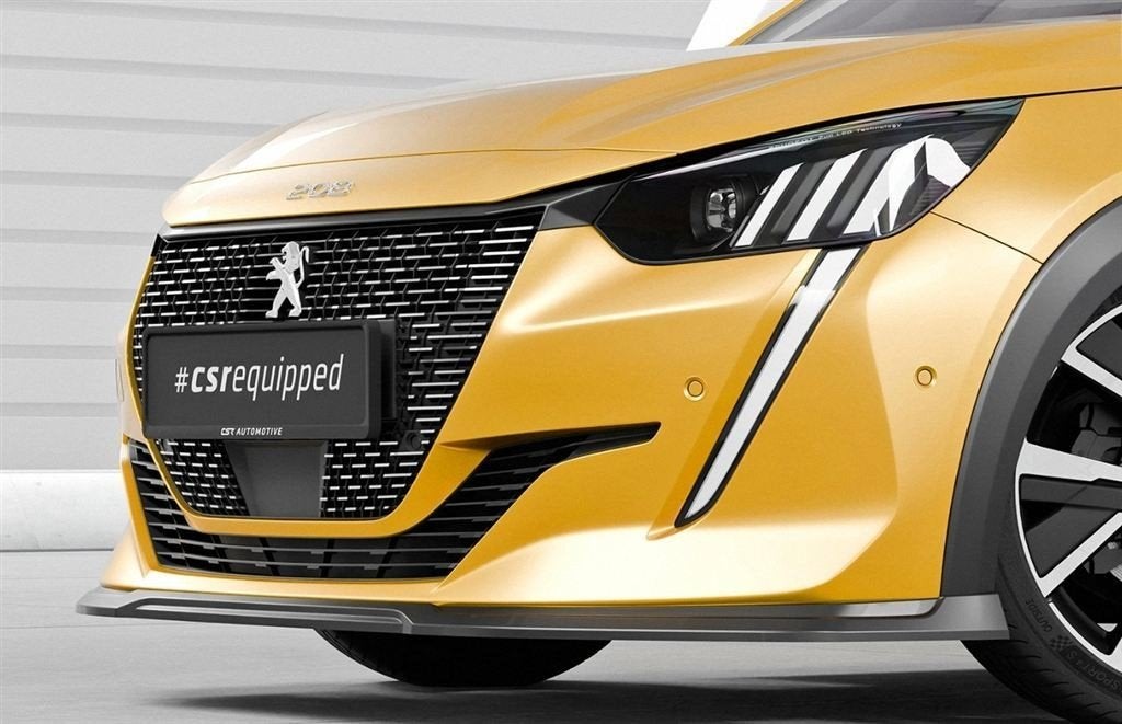 CSR Automotive Splitter SpoilerPeugeot 208 II GT GT-Line, Auto diversen, Tuning en Styling, Verzenden, Automotive Parts, A.parts@hotmail.nl