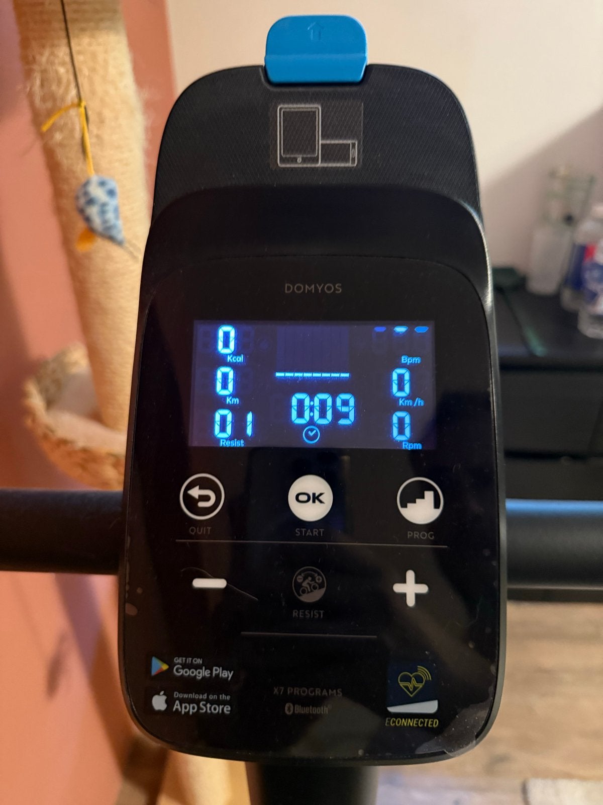 Decathlon Hometrainer Indoor Fiets  z.g.a.n., Ophalen, Zo goed als nieuw, Benen, Hometrainer