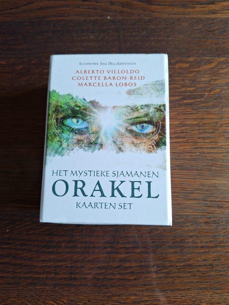 Het mystieke sjamanen orakel kaarten set Alberto Villoldo, Boeken, Ophalen of Verzenden, Zo goed als nieuw, Tarot of Kaarten leggen