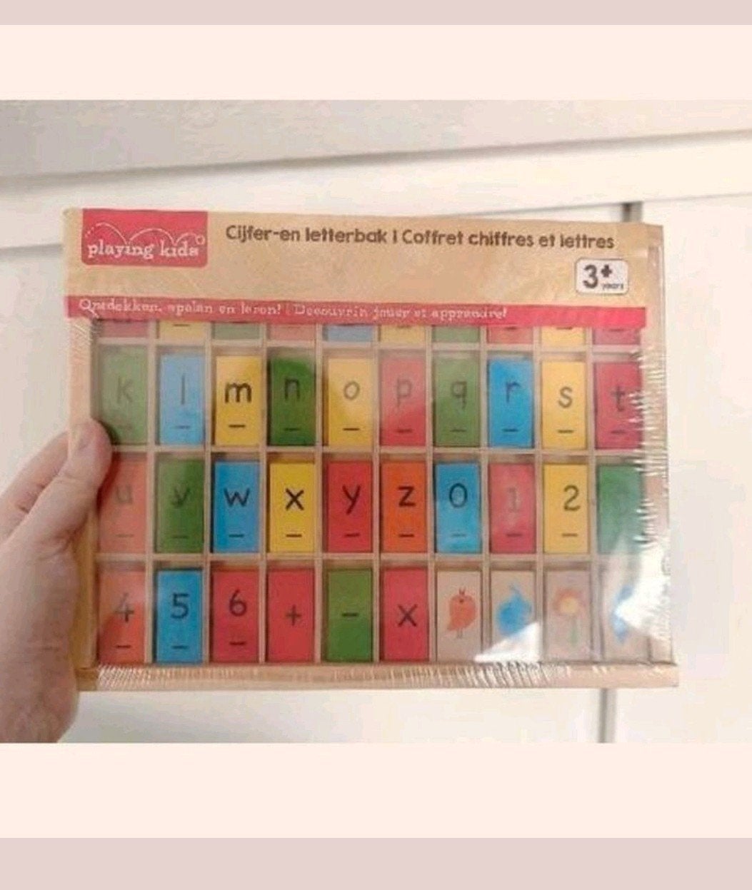 Letterbak cijferdoos letterdoos cijferbak nieuw, Kinderen en Baby's, Ophalen, Nieuw