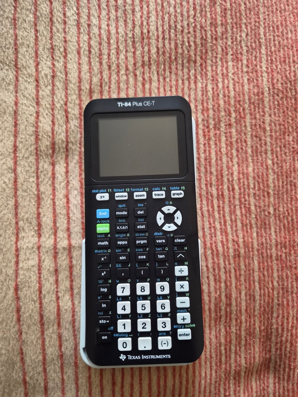 Grafische rekenmachine TI-84 Plus CE-T+lader+hoesje, Diversen, Ophalen, Grafische rekenmachine, Zo goed als nieuw