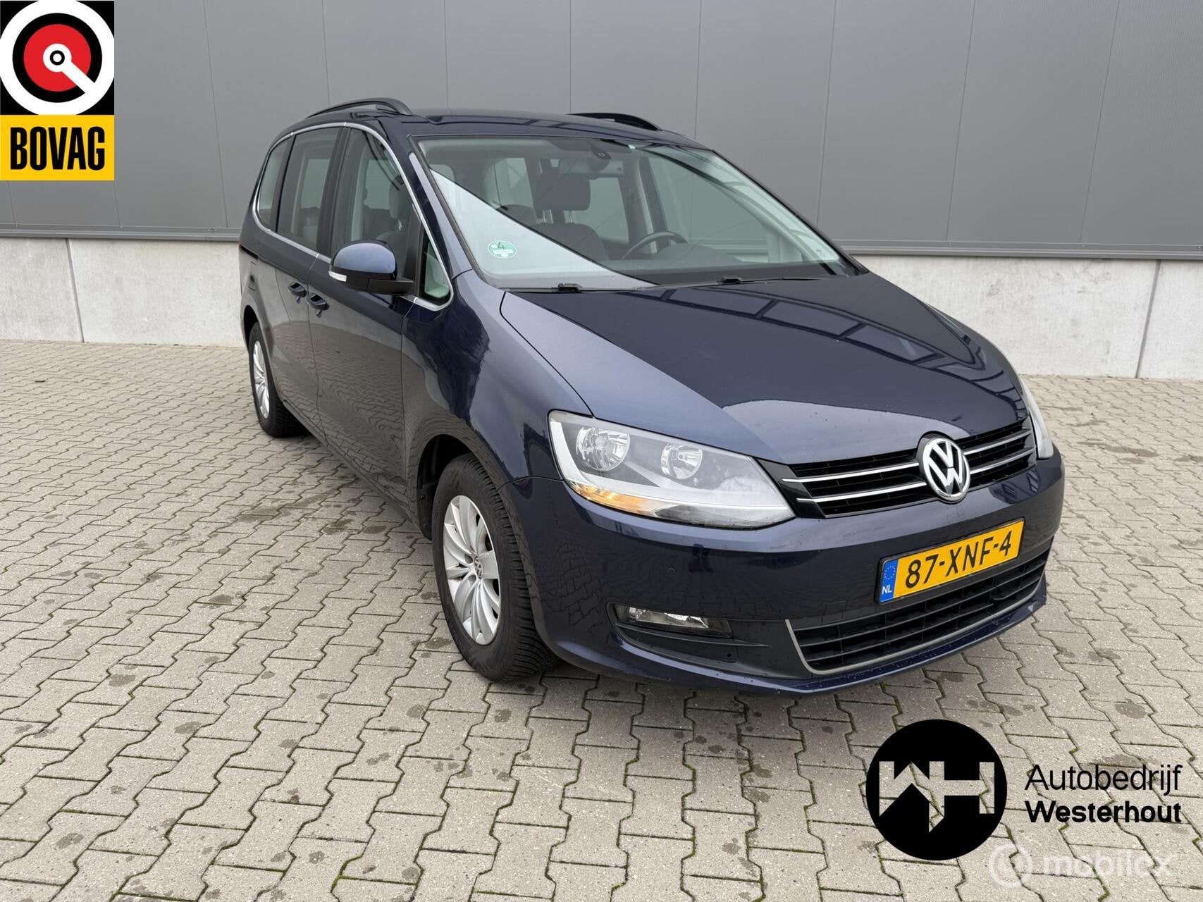 Volkswagen Sharan 1.4 TSI Comfortline 7p.|ELEKTR SCHUIFDEUR, Auto's, Voorwielaandrijving, Euro 5, Verwarmde buitenspiegels, 4 cilinders