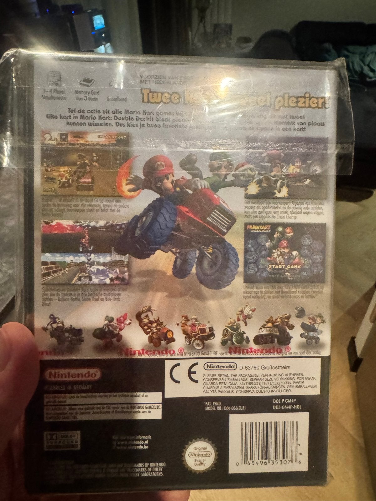 Mario Kart Double Dash!! GameCube - Sealed, Spelcomputers en Games, Ophalen, Racen en Vliegen, Nieuw, Eén computer