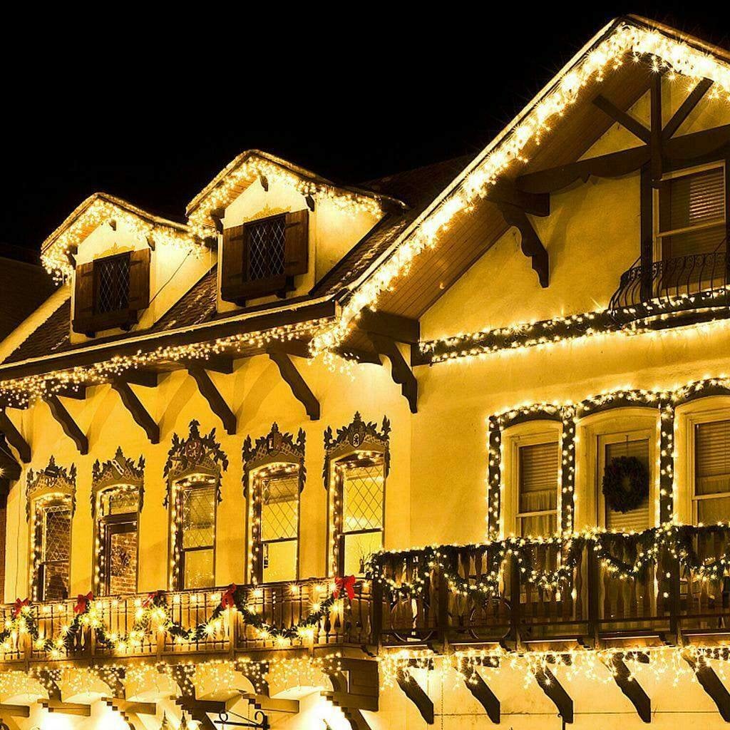 Kerstverlichting led lichtsnoer 30m ww-rgb incl. 8 Funkties, Ophalen of Verzenden, Nieuw
