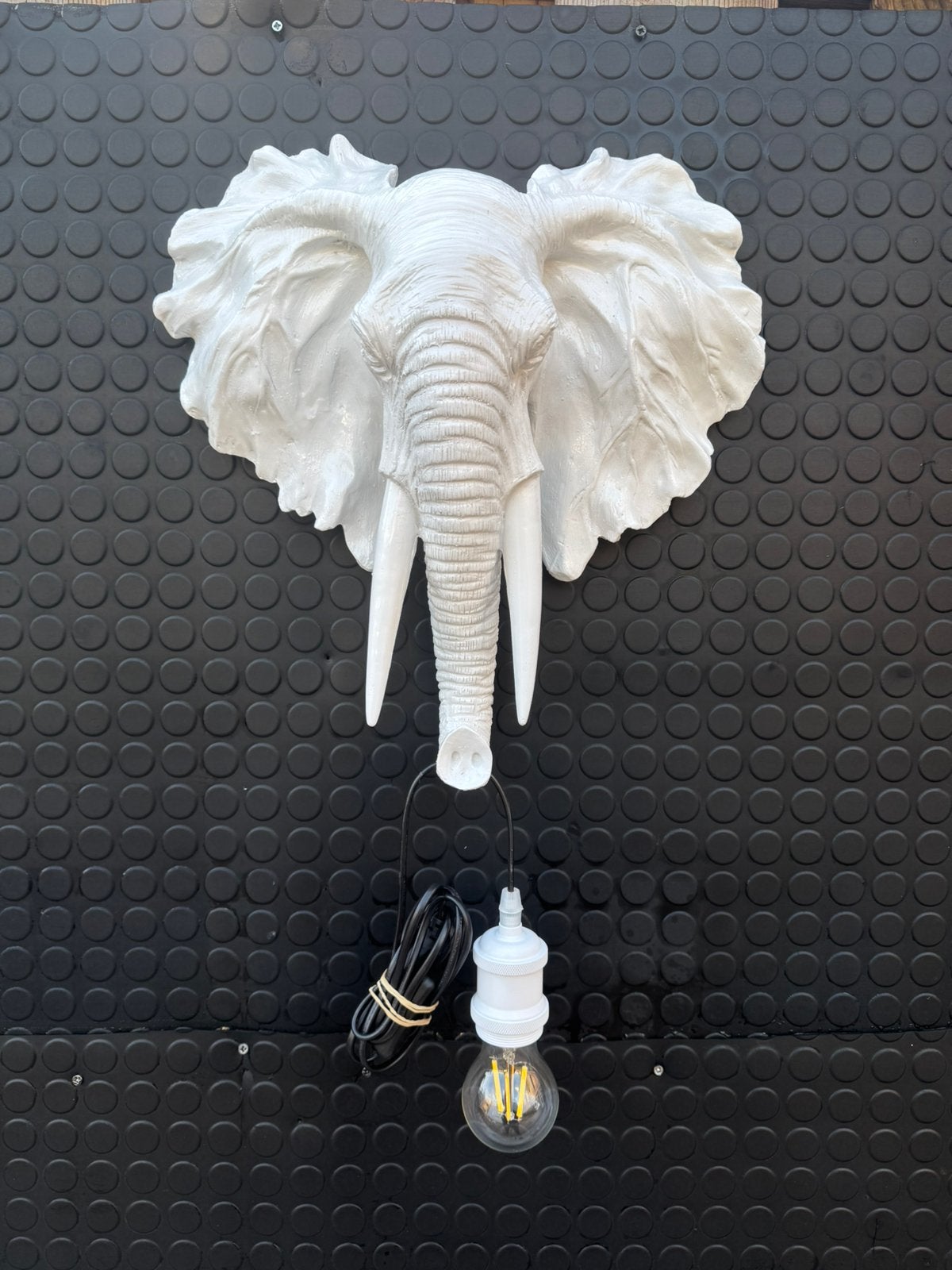 wandlamp olifant (wit) 40x40cm/Nieuw!, Ophalen, Woondecoratie eindhoven, Nieuw, Woondecoratie eindhoven