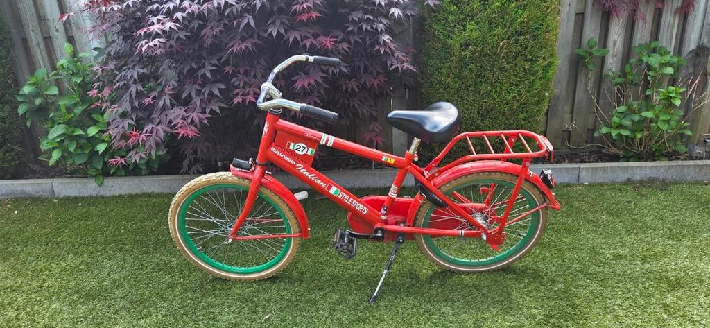 Retro jongensfiets 20 inch - Hollandia Italian Style Sports, Fietsen en Brommers, Ophalen, Gebruikt, Overige merken