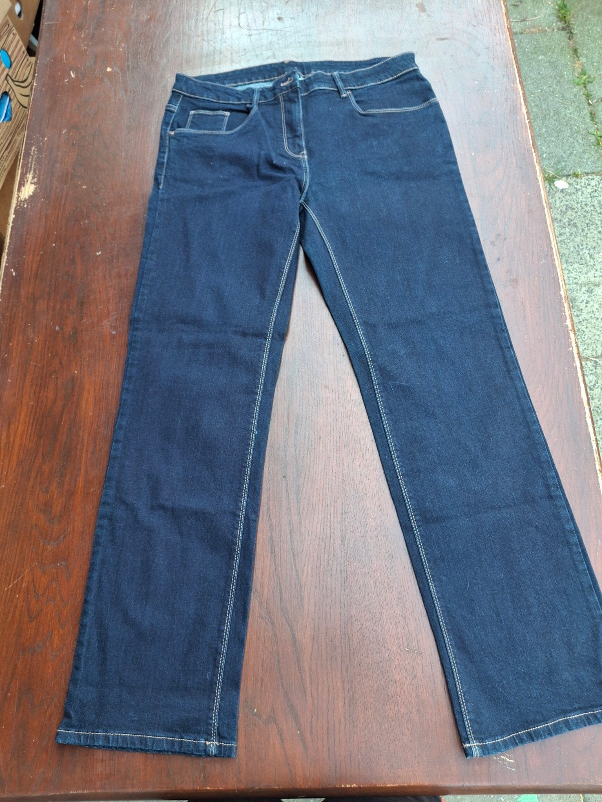 UP2FASHION Donkerblauwe Jeans Maat 44 (34/32), Blauw, Ophalen of Verzenden, W33 - W36 (confectie 42/44), UP2FASHION