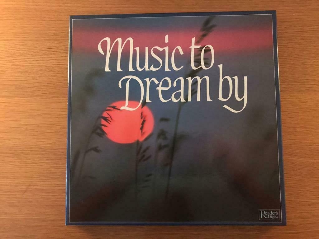 8 LP box Music to dream by  zie foto's voor inhoud, Boxset, Gebruikt, Overige genres, Ophalen of Verzenden