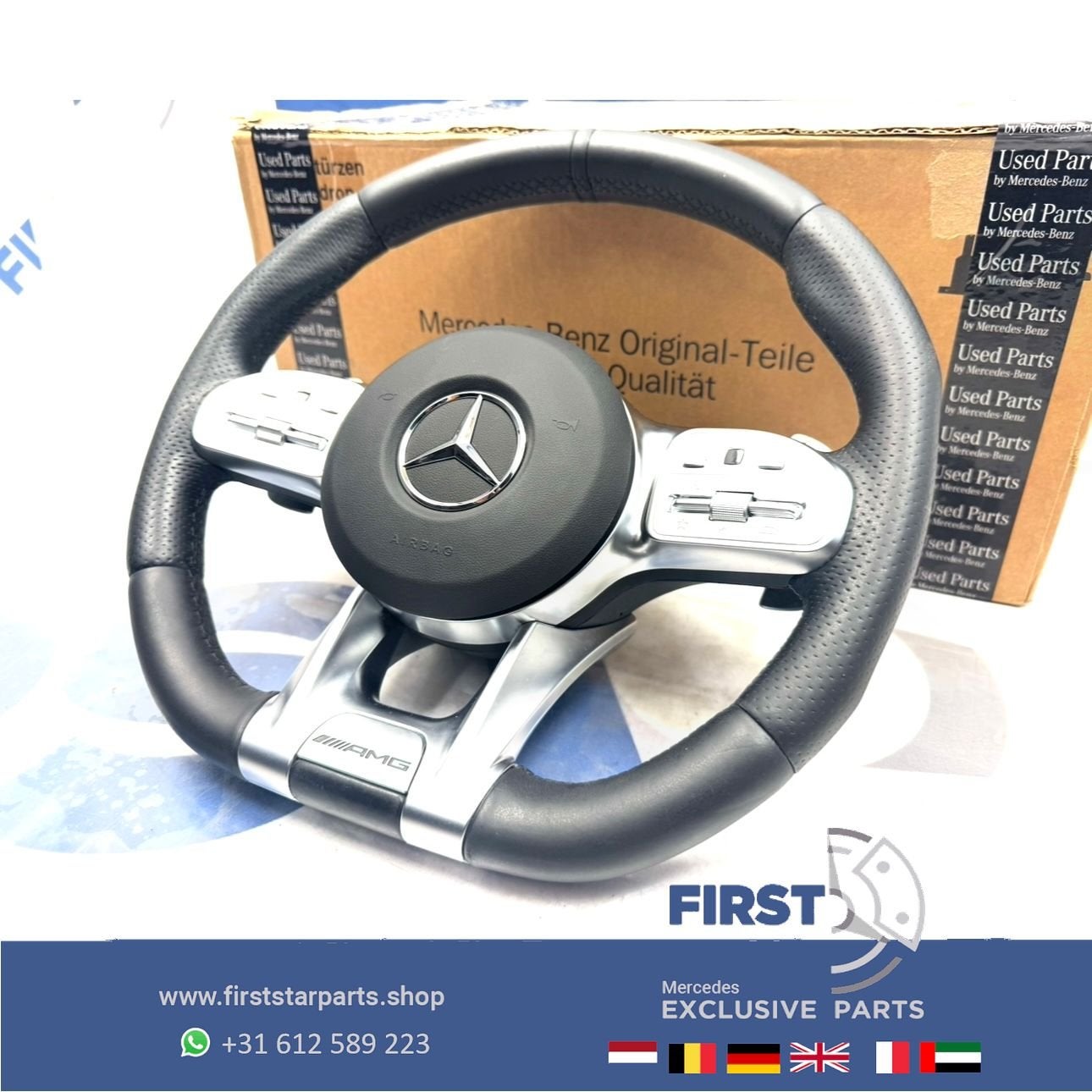 AMG STUUR 2021 W177 W118 W247 W205 W213 W253 V167 W223 W464, Auto-onderdelen, Besturing, Gebruikt, -, Ophalen of Verzenden, -
