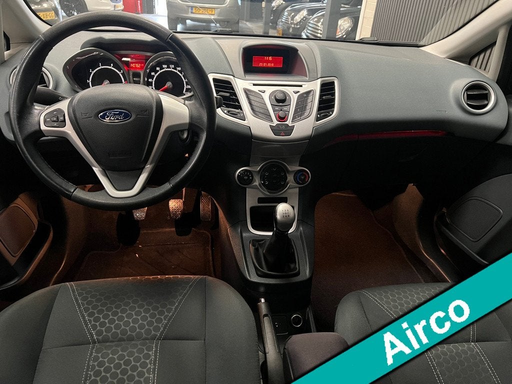 Ford Fiesta 1.25 Titanium NAP - Airco, Voorwielaandrijving, Euro 5, Stof, 82 pk