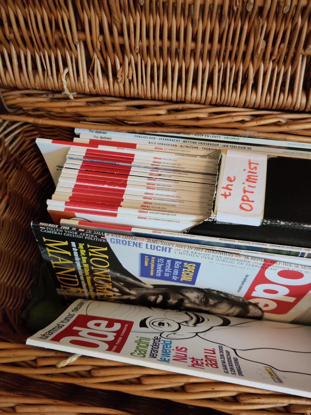 The Optimist - div. jaargangen, Boeken, Tijdschriften en Kranten, Ophalen, Gelezen