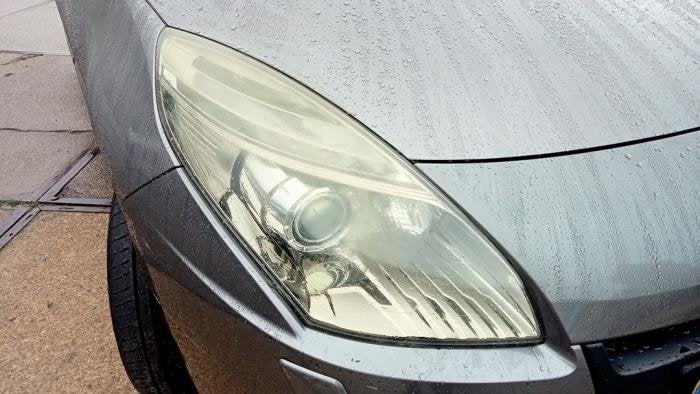 Koplamp rechts van een Renault Scenic, Gebruikt, -, Renault, -