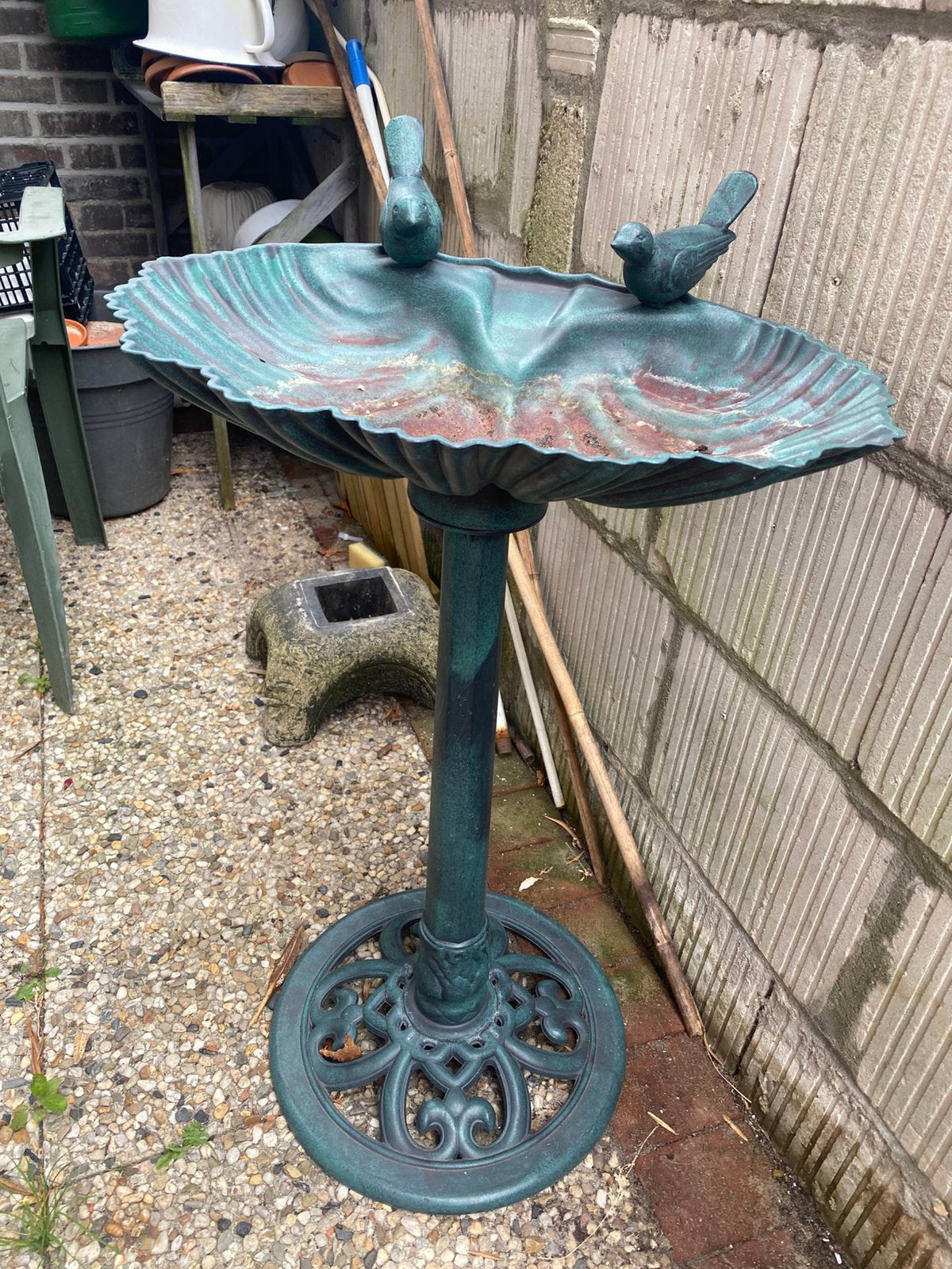 Vogelbadtje, Tuin en Terras, Ophalen, Gebruikt