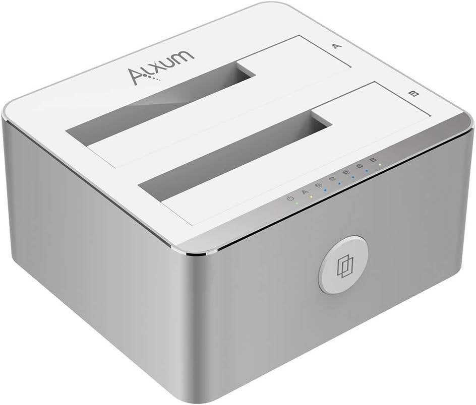 USB 3.0 naar SATA III dual Docking Station 2.5 3.5 HDD/SSD, Computers en Software, Harde schijven, Ophalen of Verzenden, Zo goed als nieuw
