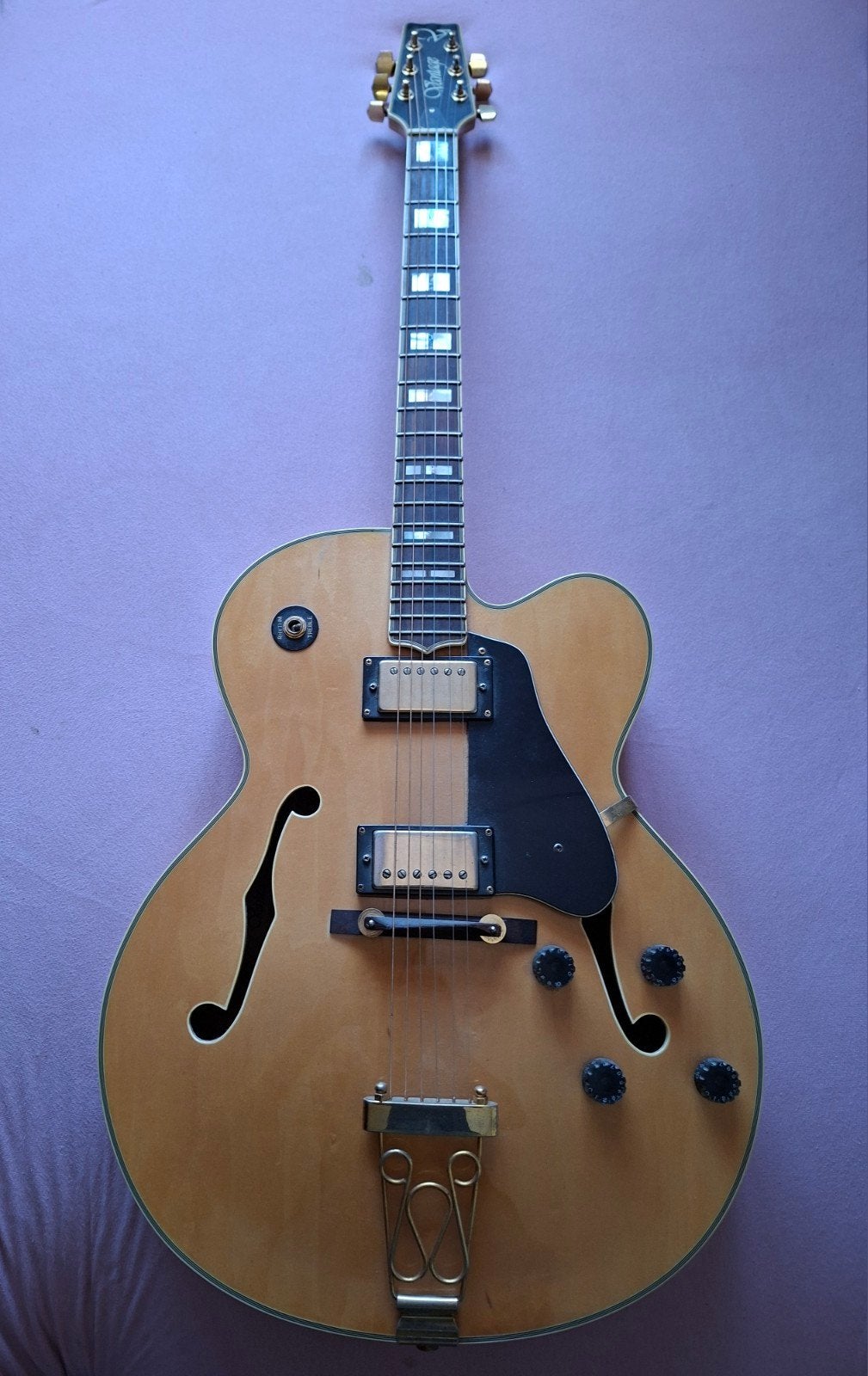 Vintage Vantage 655 Archtop Hollow‑Body (Korea, jaren ’90), Ophalen, Gebruikt, Overige typen