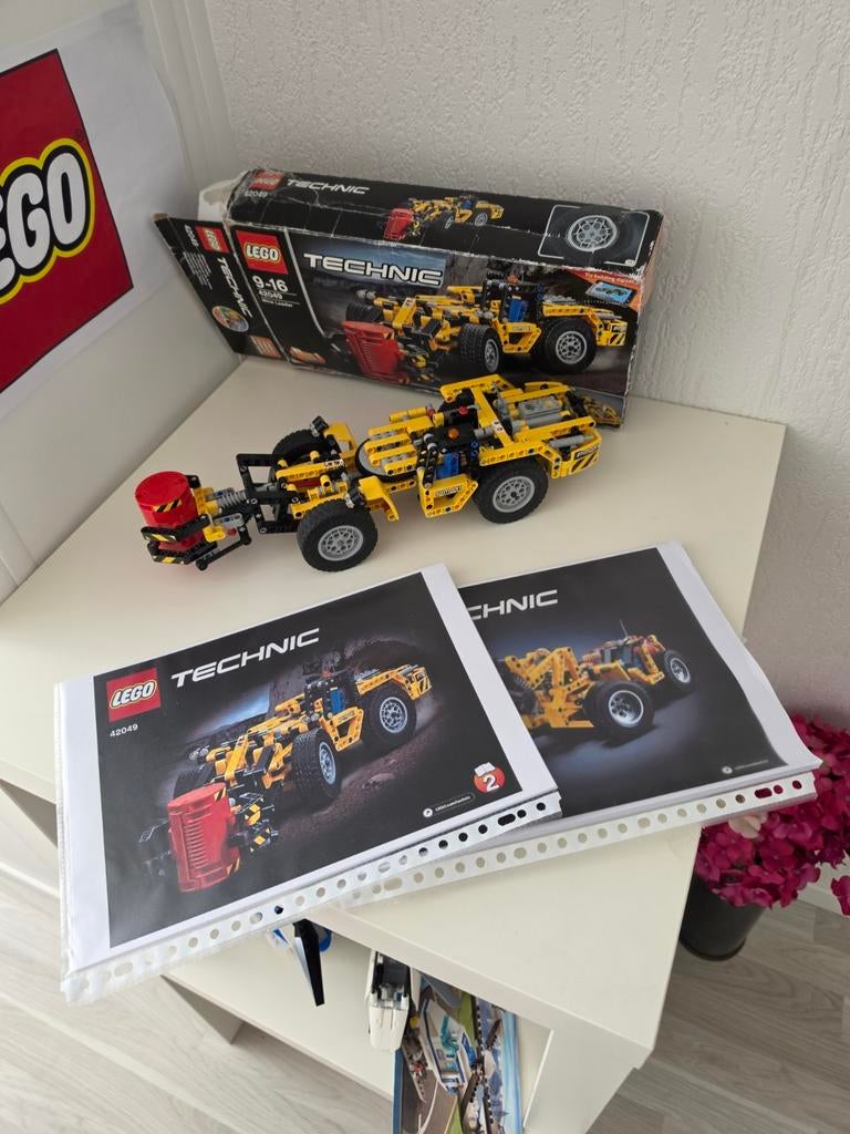 Lego technic mijnbouwtruck 42049, Ophalen of Verzenden, Zo goed als nieuw, Overige merken