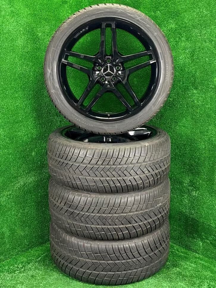 Originele 21 inch Mercedes AMG velgen banden GLE ML W166, Auto-onderdelen, Gebruikt, 265 mm, Banden en Velgen, Germany