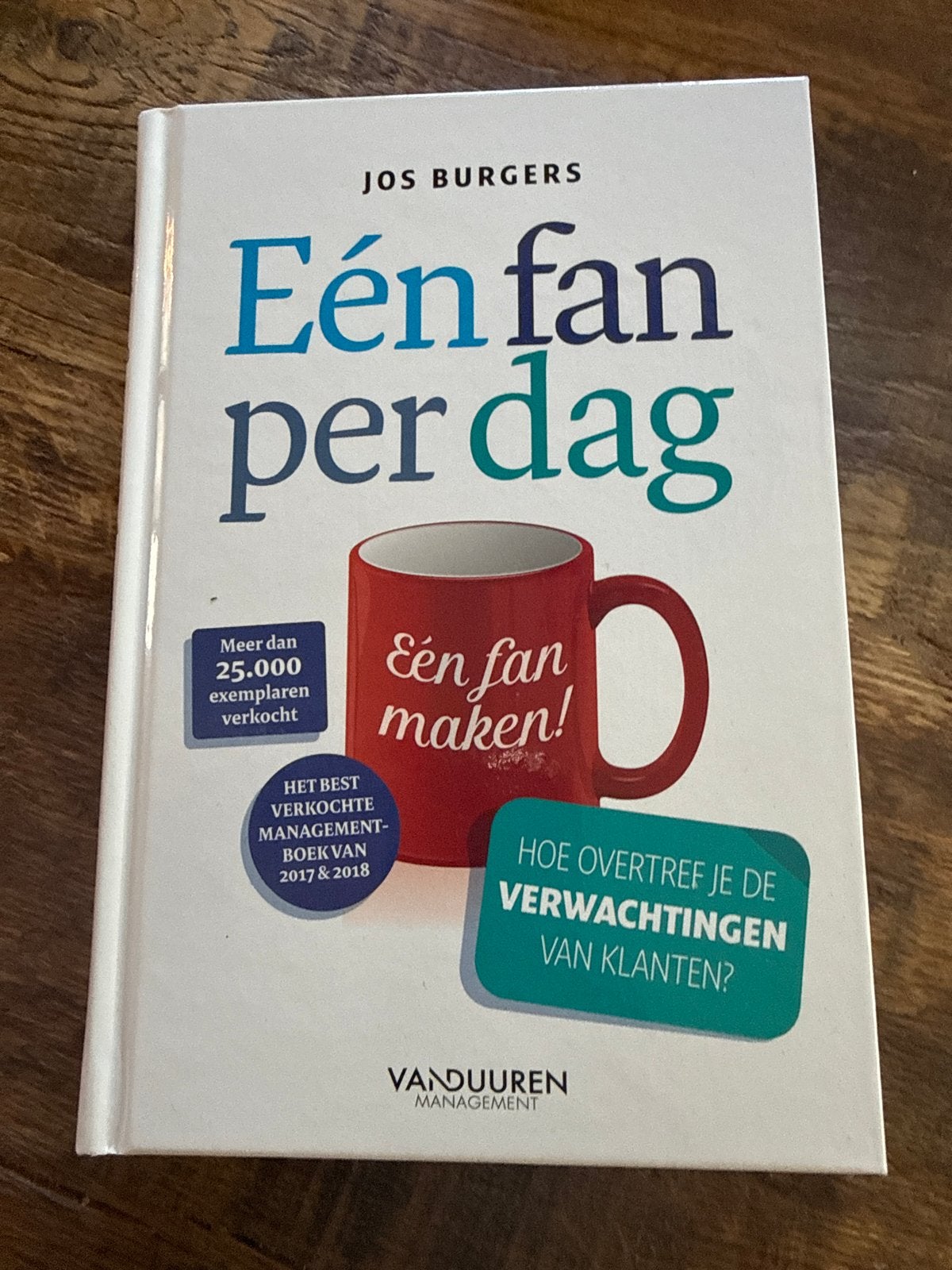 Eén fan per dag - Jos Burgers (Managementboek), Ophalen of Verzenden, Zo goed als nieuw, Management
