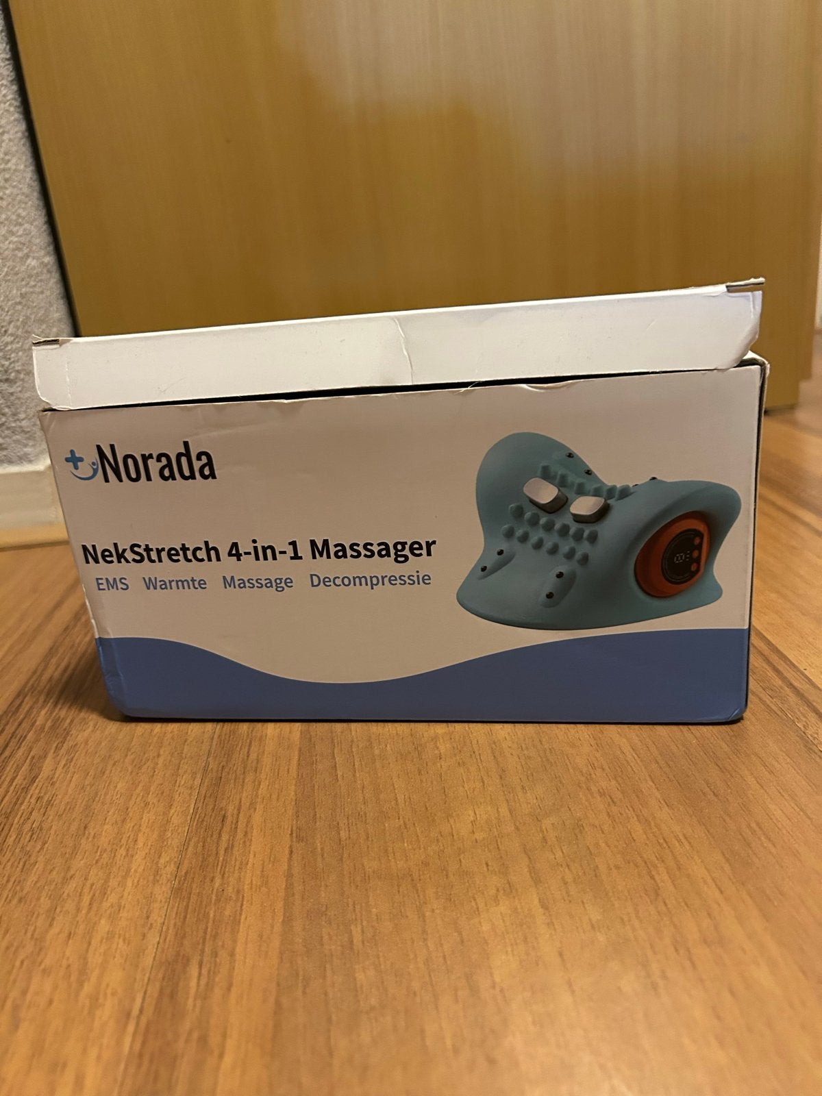Norada NekStretch 4-in-1 Massager - Nek en Schouder, Ophalen of Verzenden, Zo goed als nieuw, Apparaat