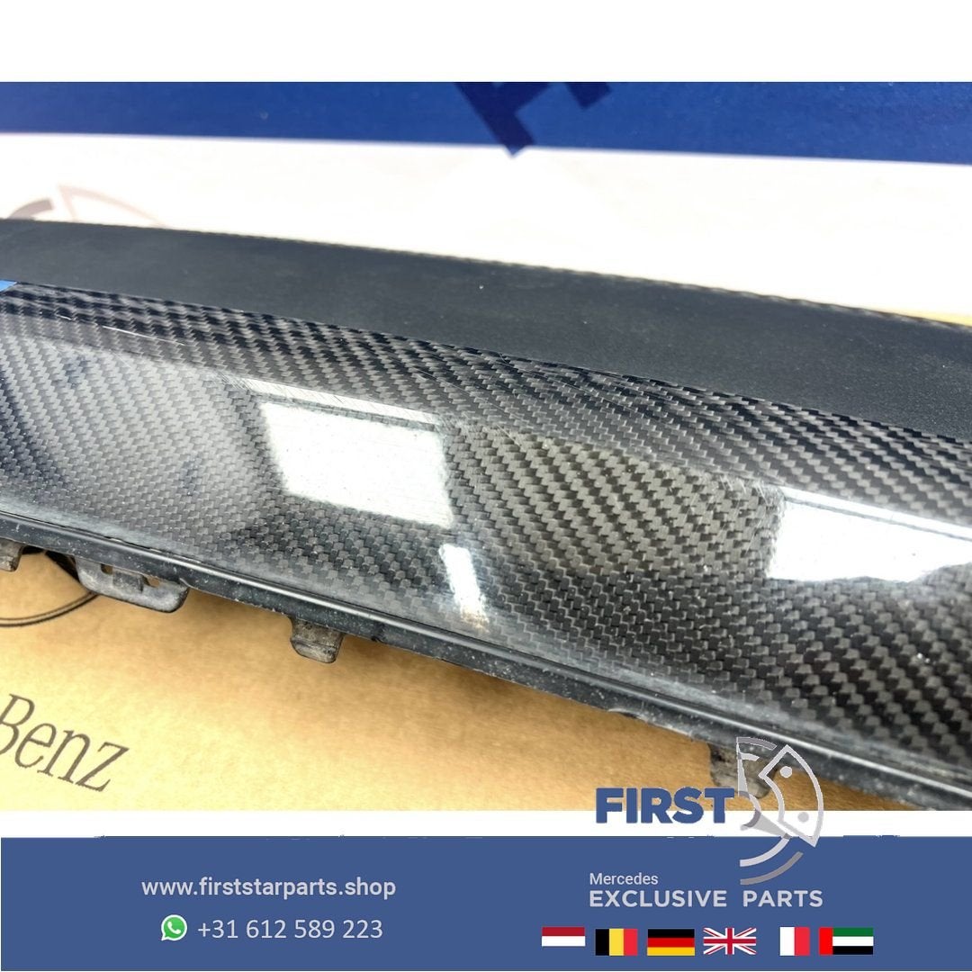 W176 A45 AMG Diffuser CARBON Mercedes A Klasse 2012-2018 ORI, Gebruikt, -, Ophalen of Verzenden, -