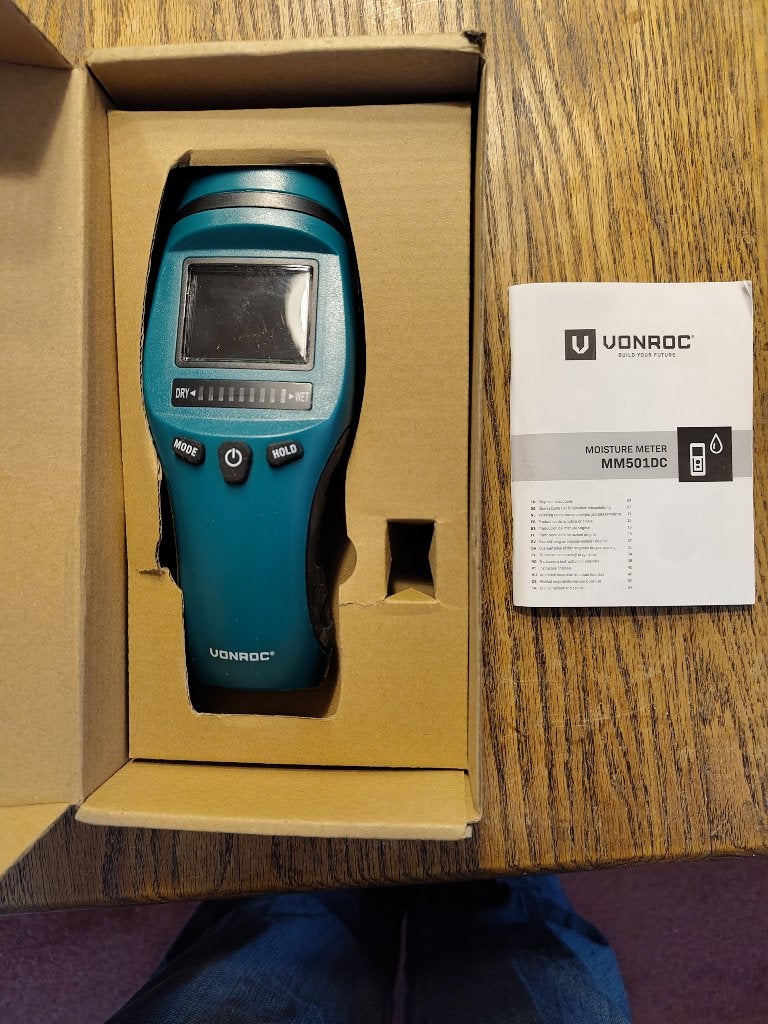Luchtvochtigheidsmeter VONROC, Vonroc, Ophalen of Verzenden, Zo goed als nieuw, Weerstation