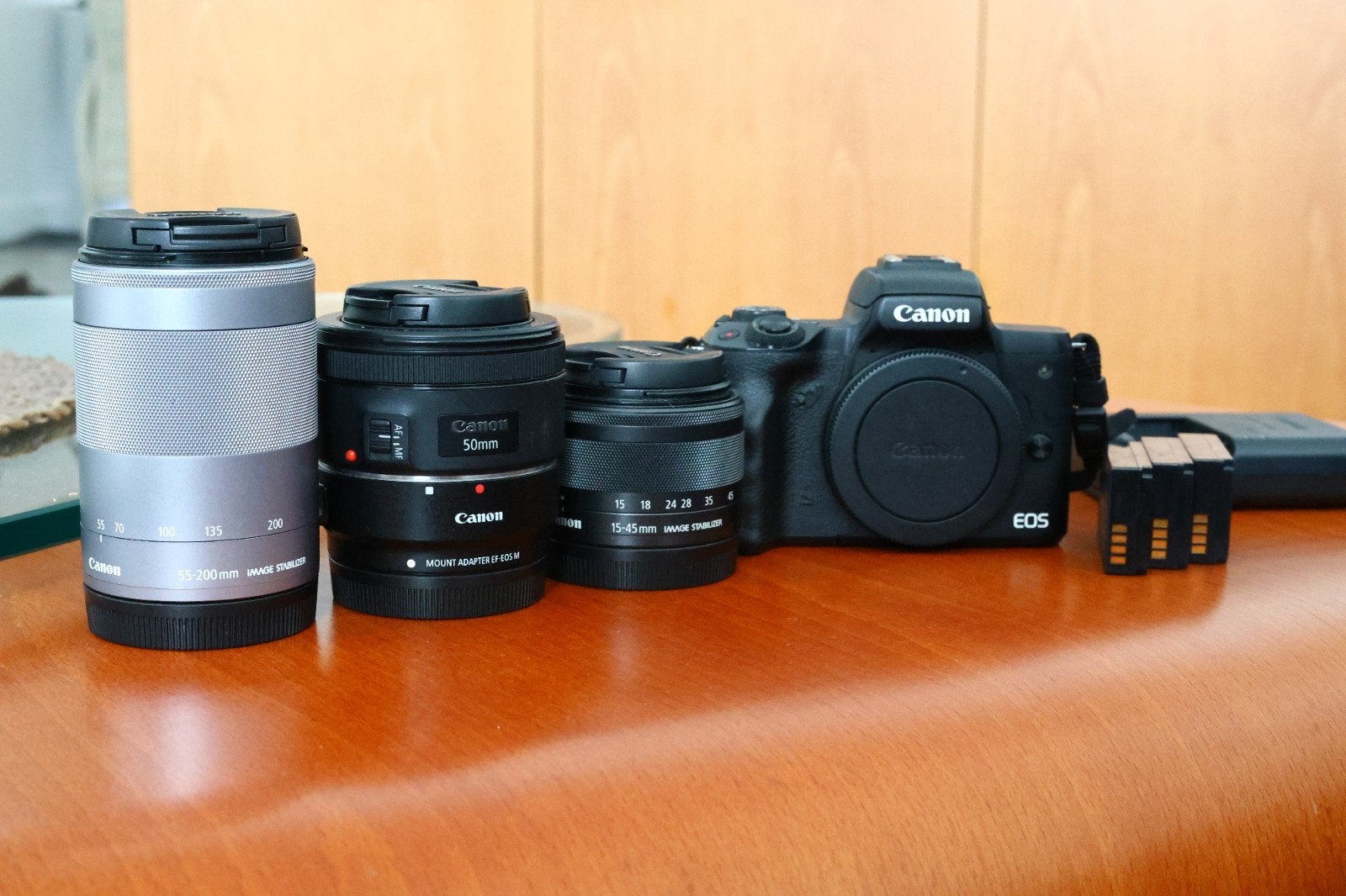 Canon M50 + lensen + accessories, Ophalen of Verzenden
