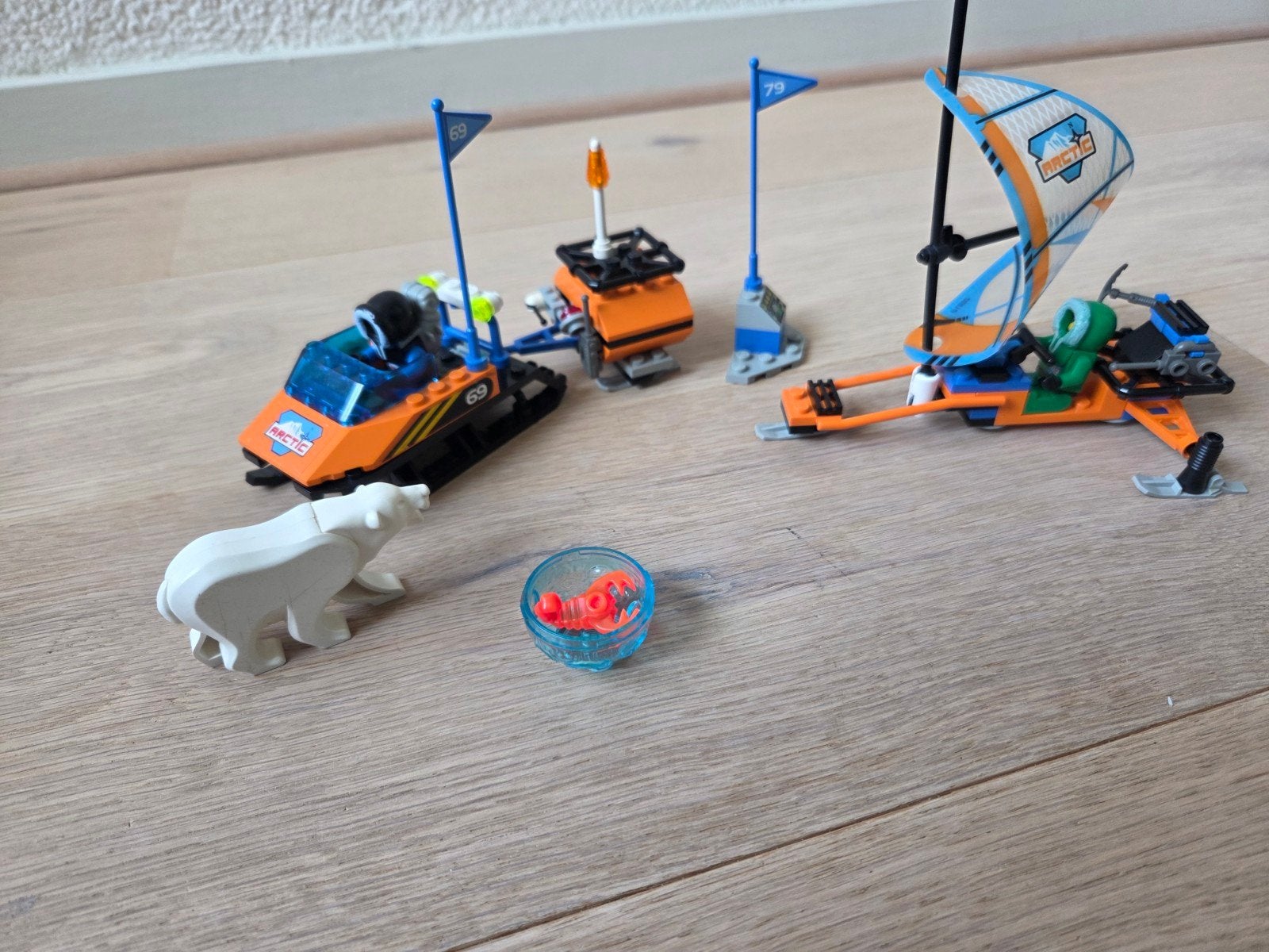 Lego City Arctic set met voertuigen en minifiguren, City, Lego, Ophalen of Verzenden, Zo goed als nieuw