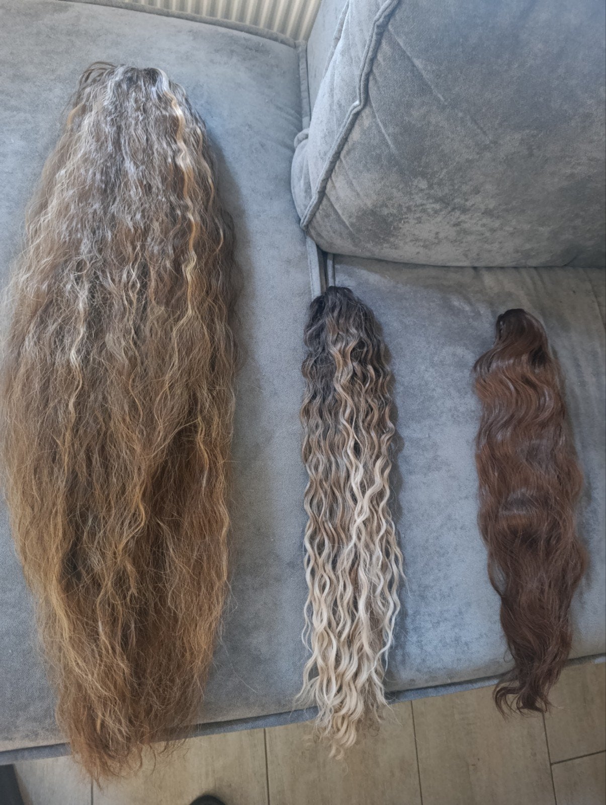 Extensions haarclippen, Ophalen of Verzenden, Pruik of Haarverlenging