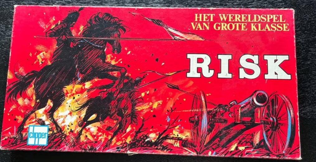 Risk de oude rode doos van Clipper, Hobby en Vrije tijd, Gezelschapsspellen | Bordspellen, Ophalen of Verzenden