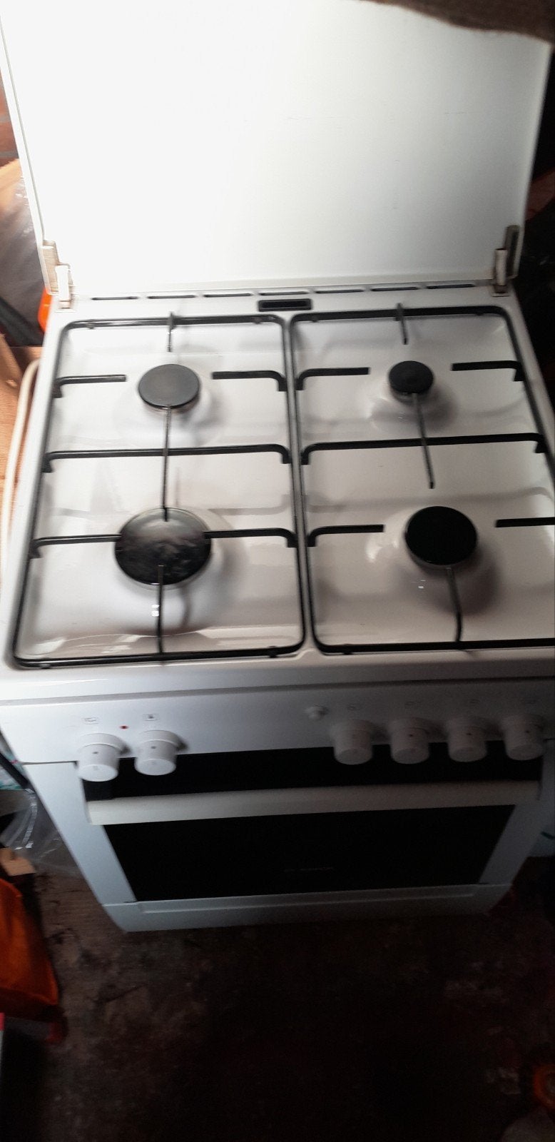 Bosch gasfornuis, Witgoed en Apparatuur, Fornuizen, Zo goed als nieuw, Gas, Vrijstaand, 85 tot 90 cm