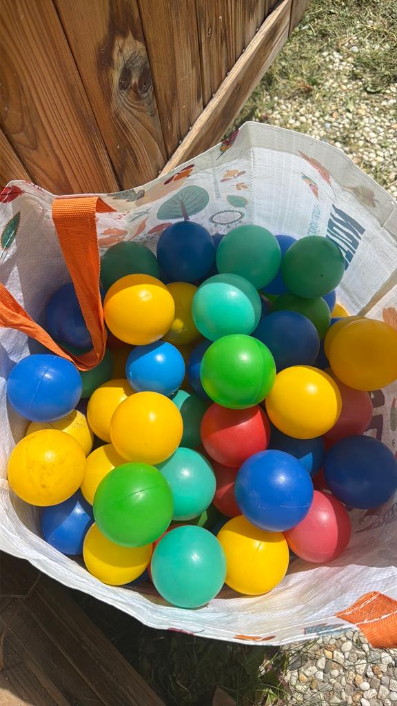 Bakkenbak ballen, Ophalen, Gebruikt