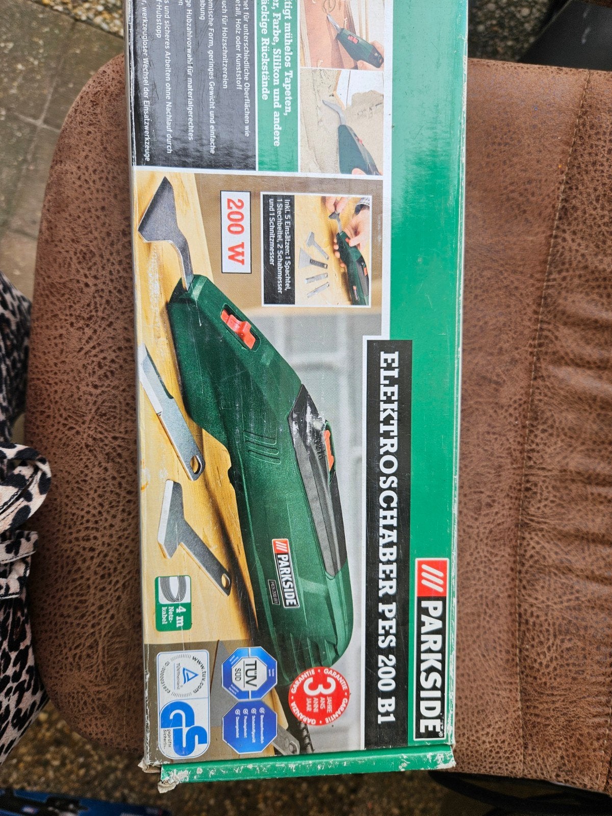 Parkside Elektroschaber PES 200 B1 - 200W, Ophalen, Gebruikt