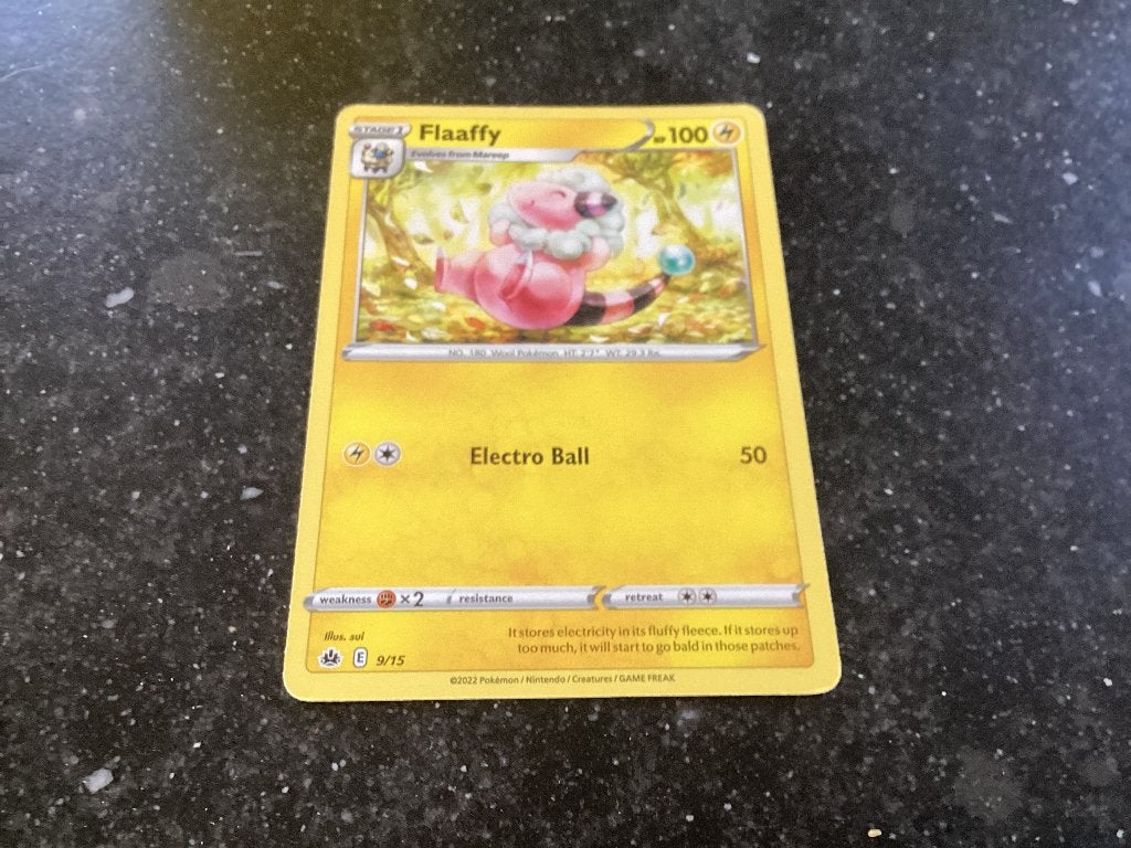 Pokemon kaart Flaafy, Ophalen of Verzenden, Nieuw, Losse kaart