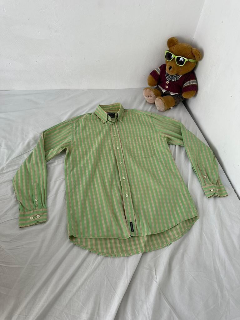 Exclusief McGregor overhemd, Ophalen of Verzenden, Zo goed als nieuw, Groen, Halswijdte 39/40 (M)