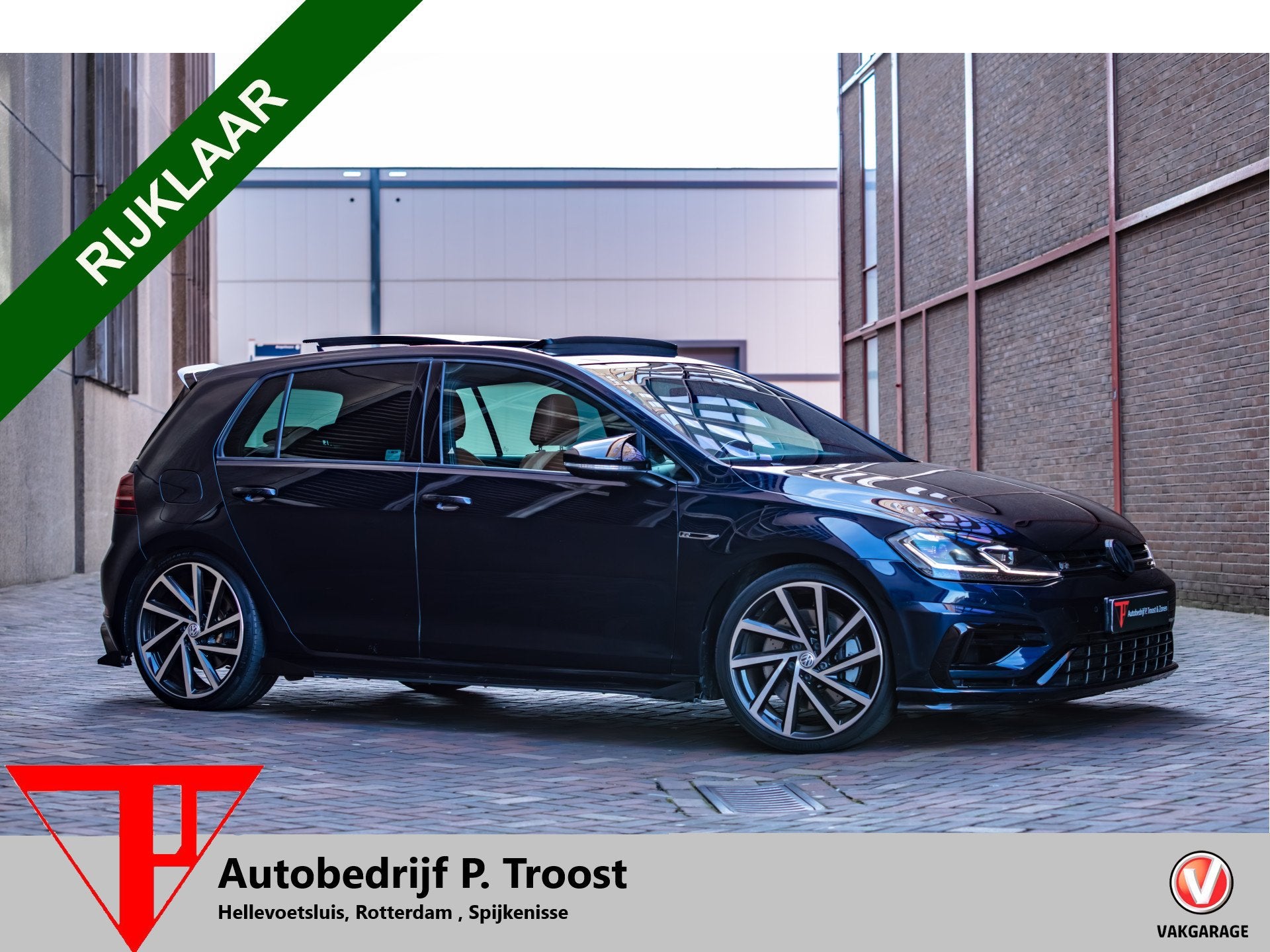 Volkswagen Golf 2.0 TSI 4Motion R Performance Akrapovic/Pano, Auto's, Automaat, 12 maanden, Gebruikt, Euro 6