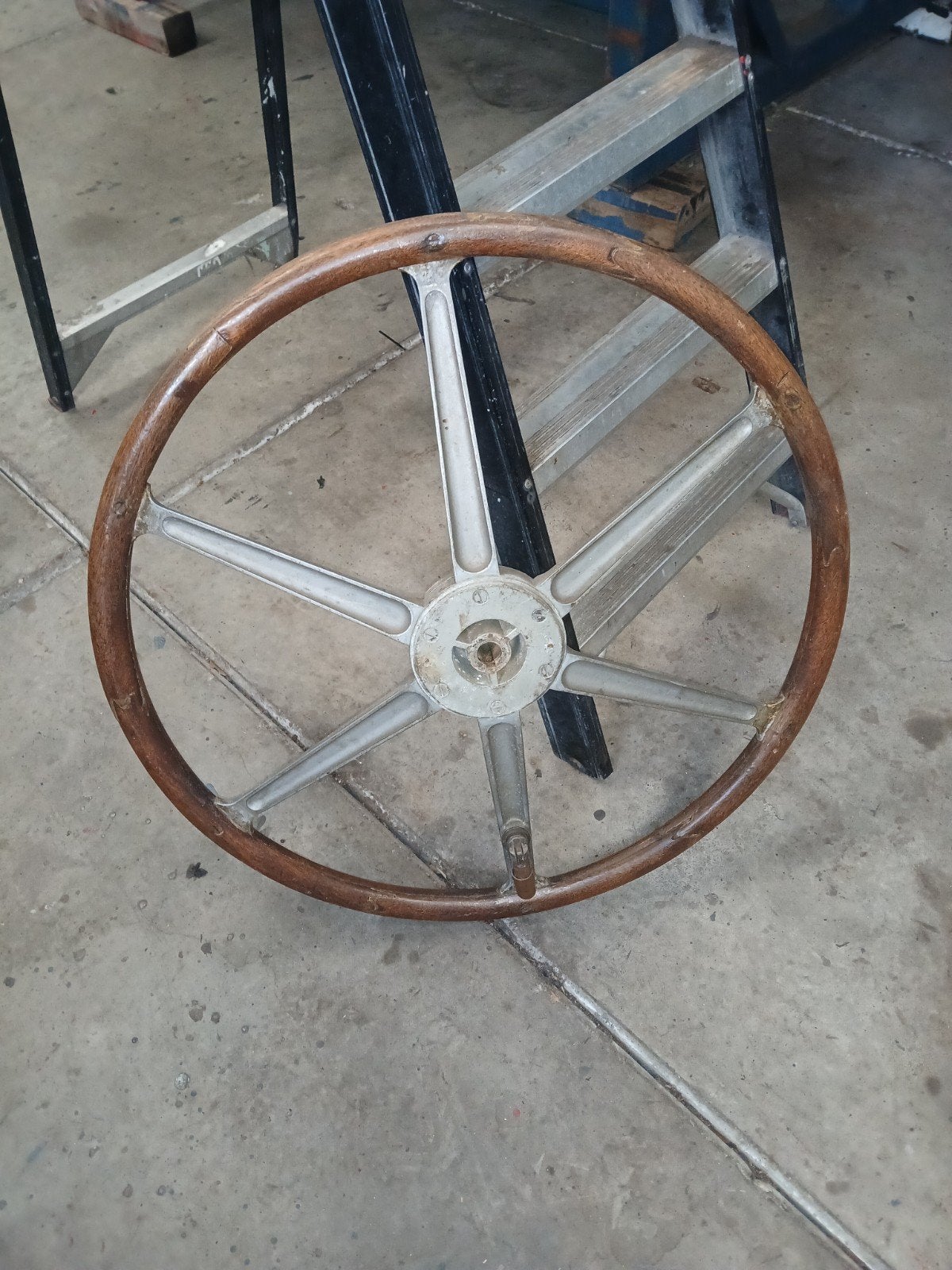 Groot stuurwiel, Watersport en Boten, Ophalen of Verzenden, Motorboot