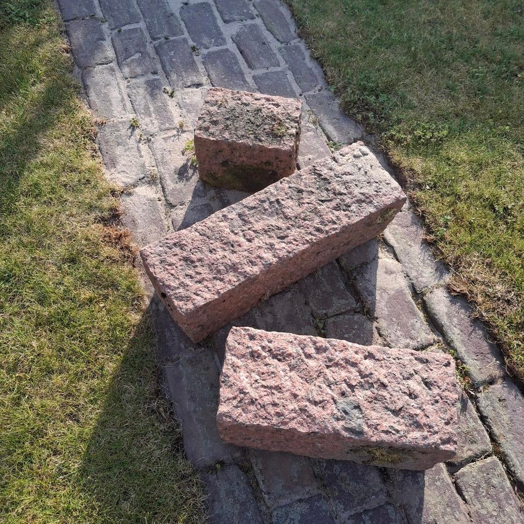 3 hardstenen waterornamenten, Ophalen, Waterornament