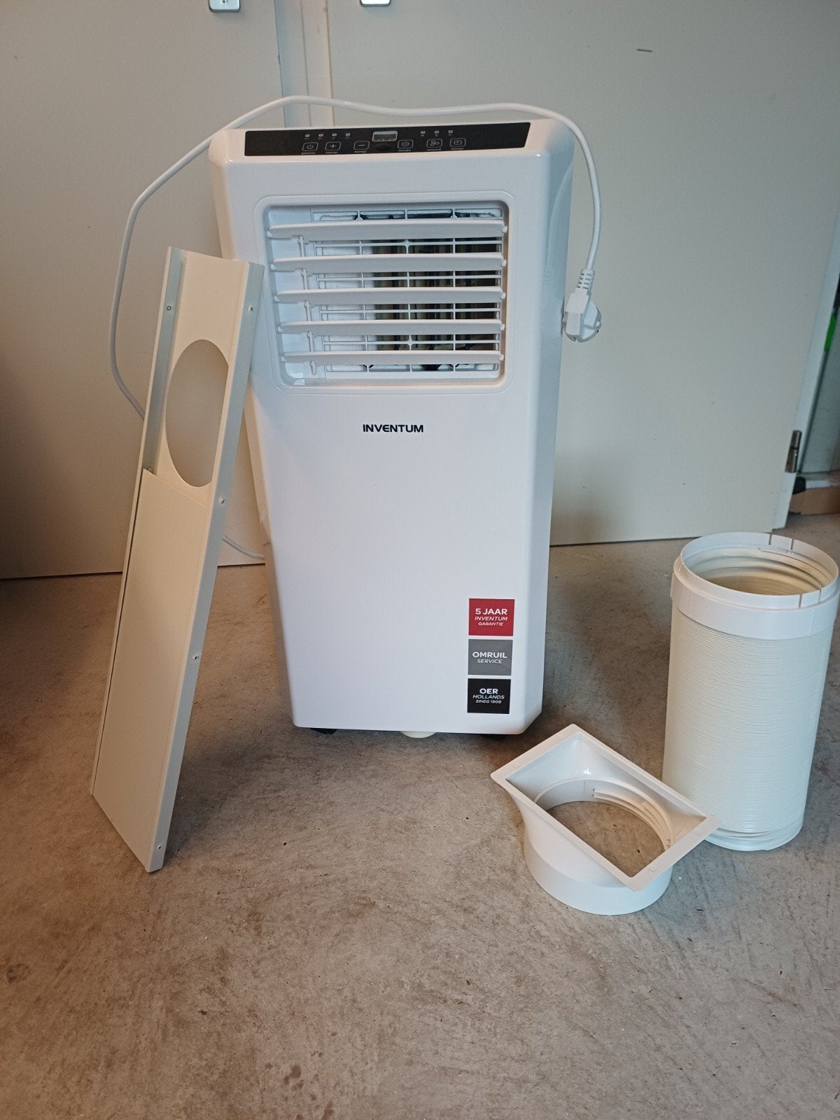 Mobiele airco, inventum AC701, 3 in 1 airco, Witgoed en Apparatuur, Airco's, Ophalen, Timer, 3 snelheden of meer, Zo goed als nieuw