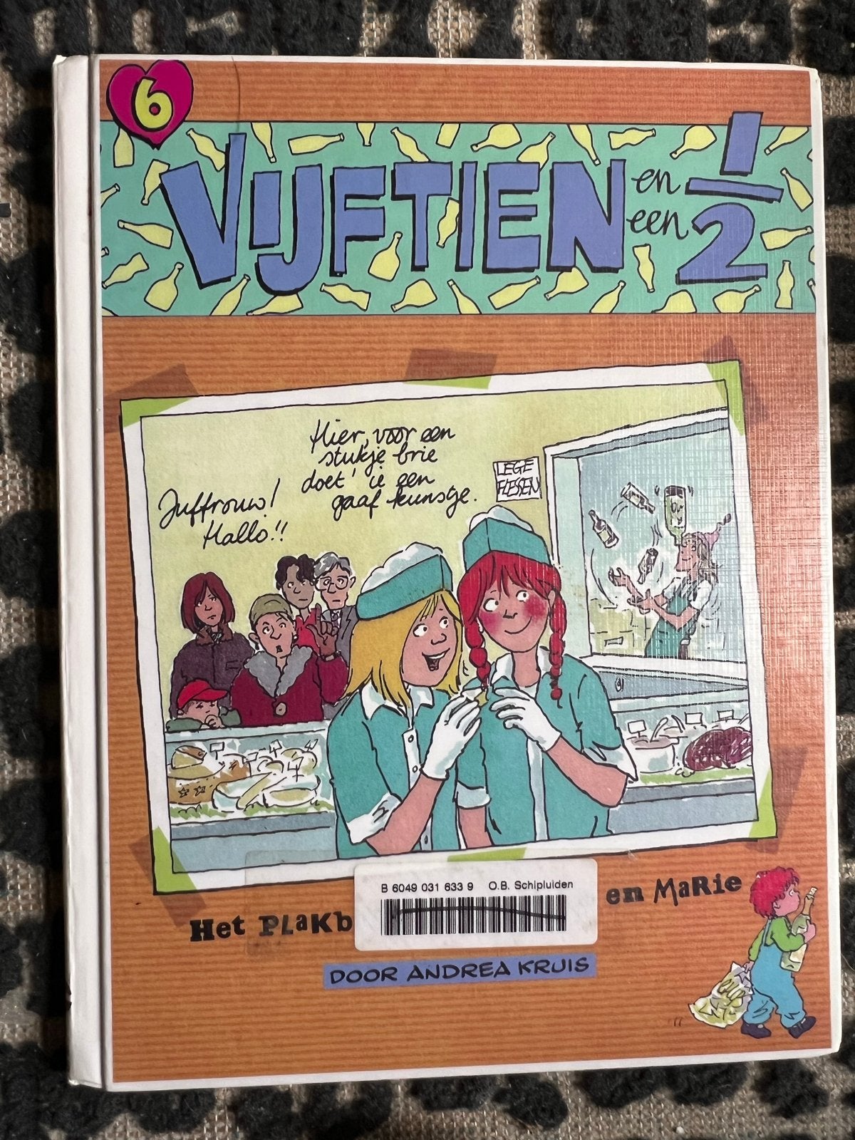 Vijftien en een ½ - Deel 6 door Andrea Kruis, Eén stripboek, Ophalen of Verzenden, Gelezen