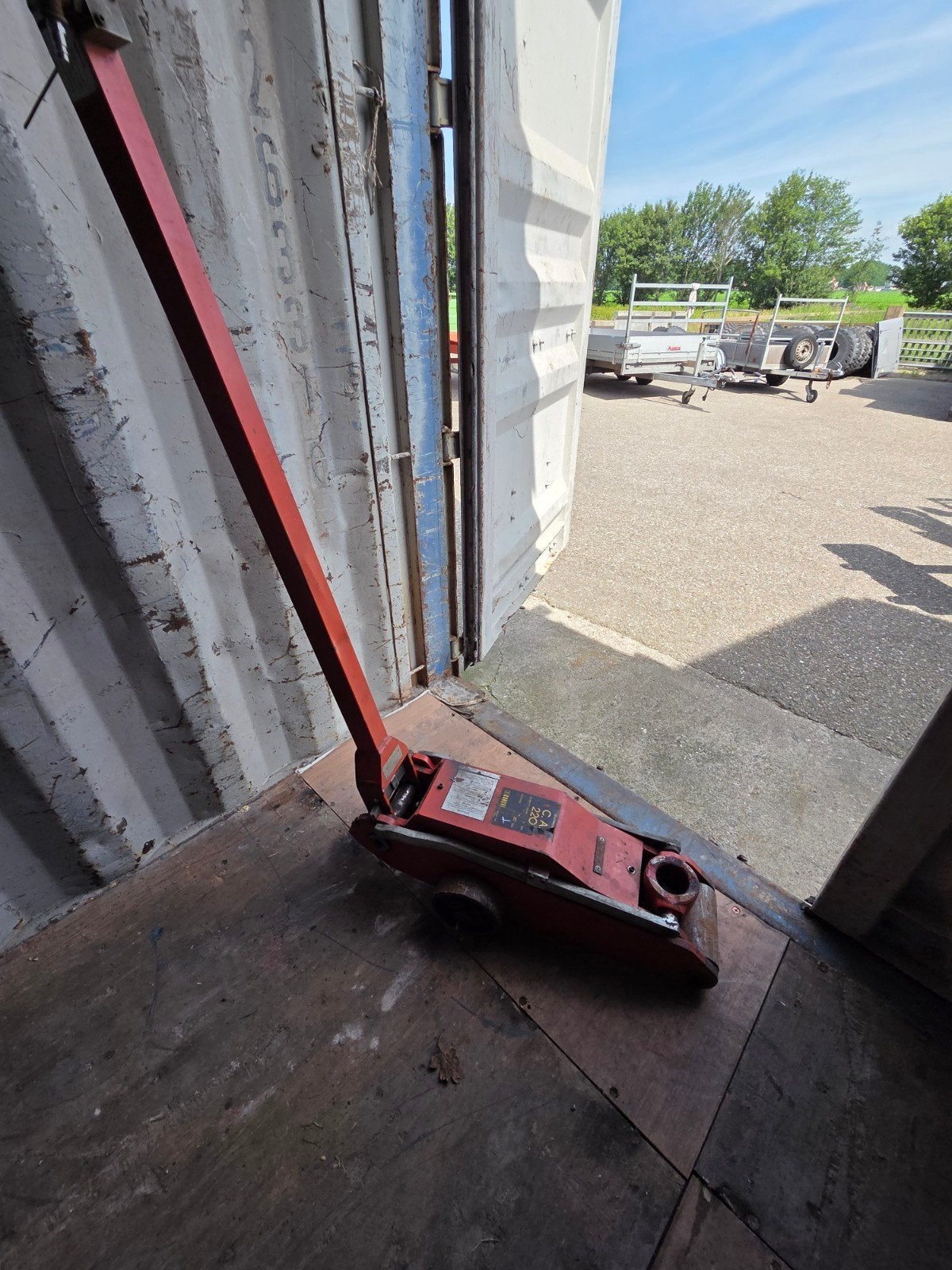Garagekrik lucht hydraulische krik 20 ton, Garagekrik, Ophalen of Verzenden, Nvt, Nvt